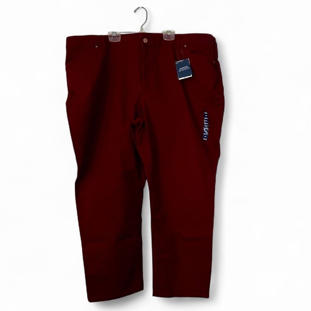 NWT Lands' End Jeans 24W Women's Burgundy, Fit 2, Autumn, Holiday
